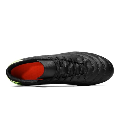 HaloTeam Soccer Shoes Mens Cleats Outdoor Professional Training Turf Football Boots Breathable Athletic Sneaker for AG/FG