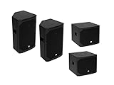 ⭐️ 2x AZX-210 2-Wege Top 200W inklusive 2x AZX-112 PA-Subwoofer 350W