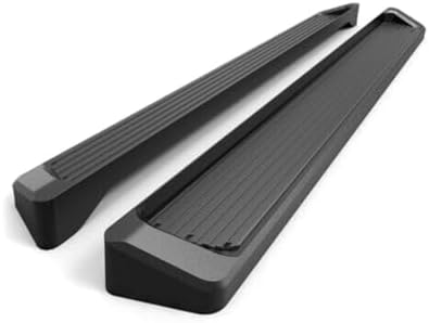Hylorvin Black Running Boards Style Pair of Iboards + Mounting Brackets Kit 6061 Aircraft Aluminum SUV Full-Size-Trim for Chevy for Suburban 2021-2023