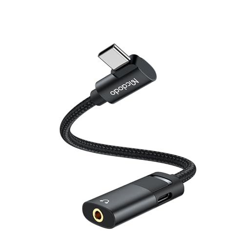 Mcdodo 2C1A_v^ USB-C to USB-C & DC 3.5mmI[fBIϊA_v^ 60W PD}[d yĐΉ Type-C CzϊA_v^ [dȂCz A~VF ^CvC A_v^ MacBook i