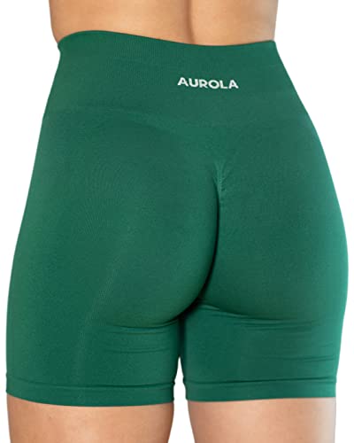 AUROLA Intensify Workout Shorts for Women Seamless Scrunch Short Gym Yoga Running Sport Active Exercise Fitness Shorts