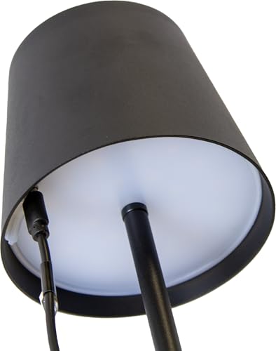 Lampada da tavolo LED MAJESTIC AGATA BK - 4