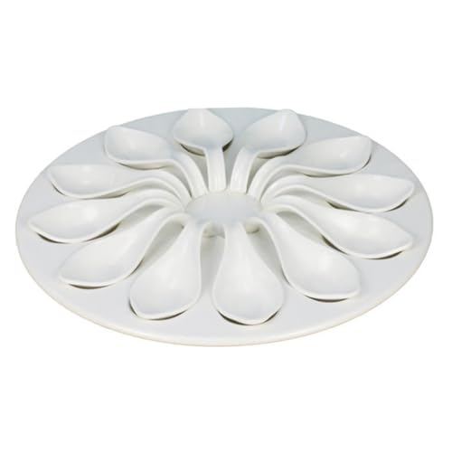 TOYMYTOY 密?製キッチンテーブルウェア プレート 大皿型ミートボール収納容器 耐摩耗 変形防止 家 レストラン用食器 テーブル装飾兼用