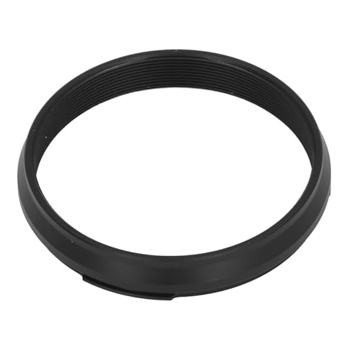 Yunseity Filter Ring Adapter, 49mm Outstanding Effect Lens Adapter Ring Easy Installation for Photo Taking (Black)