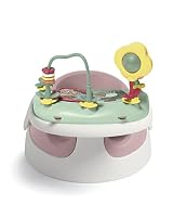 Mamas & Papas Baby Snug Floor Seat and Activity Tray - Blossom (Pink)
