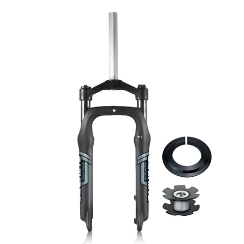 Fourche avant VTT suspension 100mm avec double épaule pour pneu large 4.0