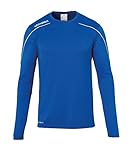 Besteht aus: 100% Polyester uhlsport Herren Trikot Stream 22 Langarm Trikot, azurblau/Weiß, L, 100347803
