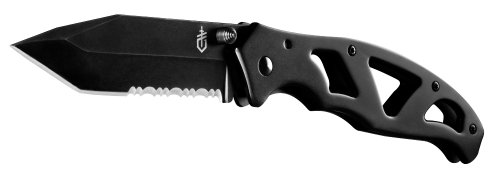 Gerber Paraframe II Knife, Tanto Point, Black [31-001734]