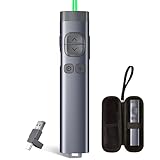 Norwii N97s TV Screen Presentation Clicker for powerpoint presentations, powerpoint clicker, Presentation Remote, Bluetooth Wireless Presenter, Digital Pointer for TV Screen Under Win/Mac
