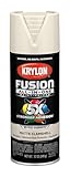 Krylon Fusion All-In-One Adhesive Spray Paint for Indoor/Outdoor Use, 12 oz, Clamshell