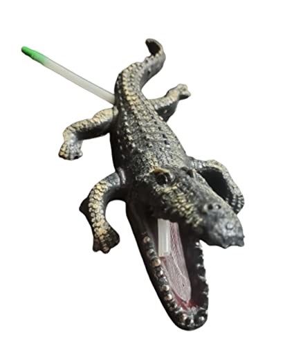 Mistletoe Product Aquarium Decorative Crocodile Toy with Air Bubble Arrangement in Crocodile Face (B09MTYPHX8) Amazon Price History, Amazon Price Tracker