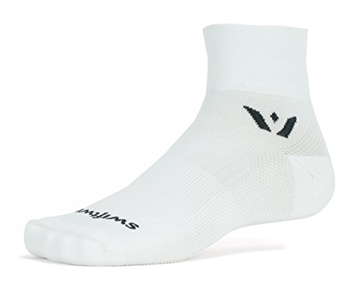 Swiftwick - ASPIRE TWO, Quarter-Crew Socks for Running and Cycling