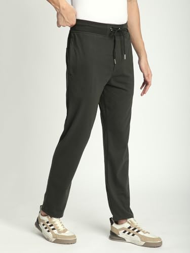 Image of MARK LEUTE Regular Fit Striped Track Pant for Men