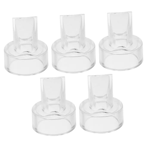 INOOMP 5Piezas Válvulas para Sacaleches y Eléctricos Antireflujo de Accesorios para Lactancia Fáciles de Limpiar y Usar para Madres y Bebés