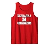 Nebraska Cornhuskers Basketball Red Officially Licensed Tank Top