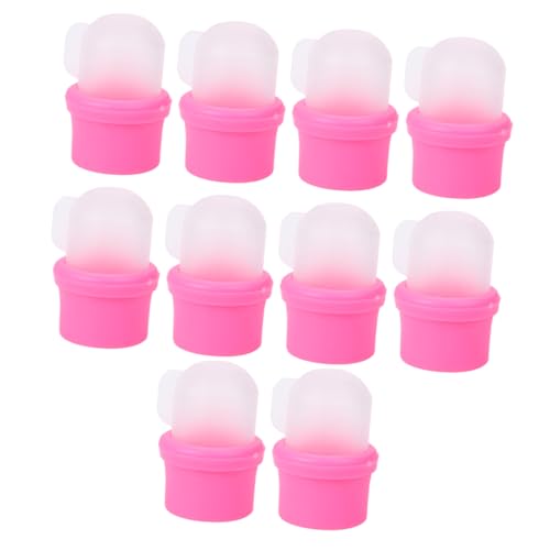 Mikinona Remover for Gel Nail Polish 10pcs Nail Soaker Covers Removing Covers Polish Removers