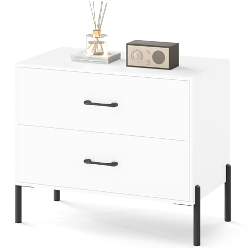 KOMFOTTEU Cómoda con 2 5 Cajones para Dormitorio