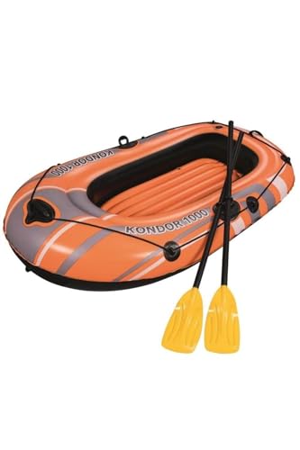 Flotador Barca Inflable 153x97cm con Remos