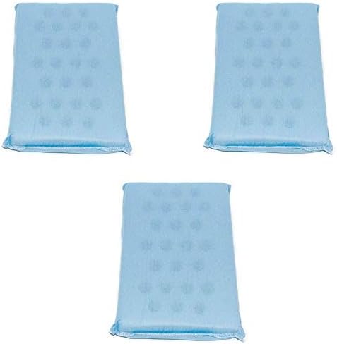 Kit 3 Travesseiro Antisufocante Minasrey Azul