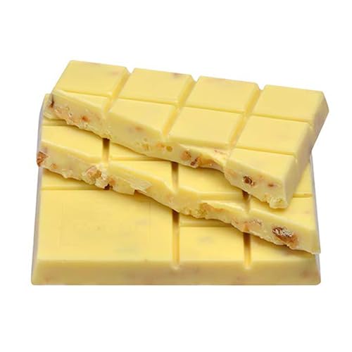 Patchi White Chocolate Bar With Rice Crispies and Crunchy Hazelnuts (1.76 Oz) - Pack of 1 - Smooth White Chocolate - Great for Holiday Gifting - All Natural Ingredients