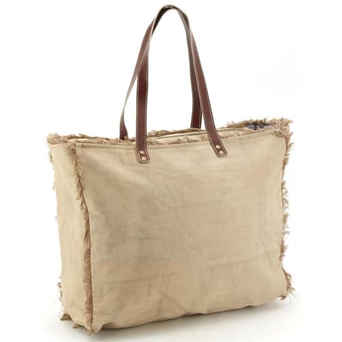 Sac coton cuir authentic l'esprit bohème chic au quotidien - 2