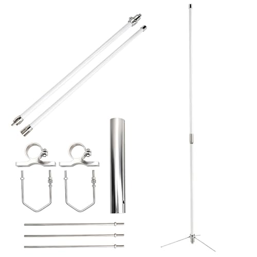 Antenne GMRS 462-467 MHz haute performance en fibre de verre robuste