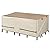 Porch Shield Patio Table Cover - Waterproof Outdoor Dining Table and Chairs Furniture Set Cover Rectangular - 108 x 70 inch, Light Tan & Khaki