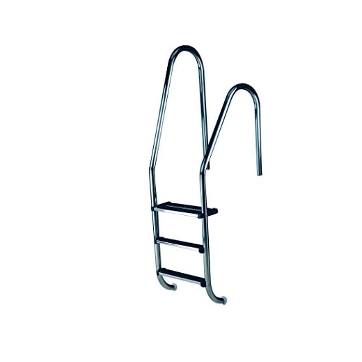 Astralpool Escalera Para Piscina Mod.mezcla Asimétrico A 4 Peldaños De Acero Aisi 316 – 19944
