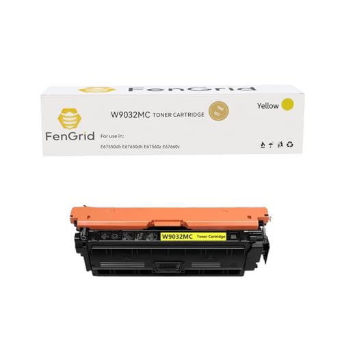 Toner jaune W9032MC pour consommable HP Managed MFP E67560z et E67660z longue durée