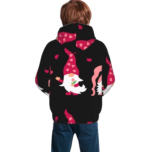 Love You Mom Kid Hoodies Boys Sweatshirts Girls Pullover with Pocket4
