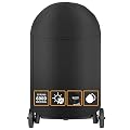 NEXCOVER Round Grill Cover | 39” Dia by 41”H BBQ Cover, Dome Smoker Cover, Fade & UV Resistant Barbecue Cover, Waterproof Heavy Duty Barbeque Cover, Compatible for Char-Griller Akorn Kamado Grills