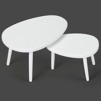 Wichtel Tisch,Wichtel Zubehör Tisch Miniatur Tisch Puppenhaus Dollhouse Couchtisch Mini Tisch Stuhl Puppenhaus Wichtel Wohnzimmer