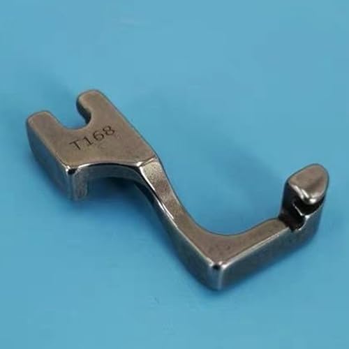 Pie para máquina de coser cremallera invisible de acero miniatura 5