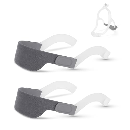 YBWM 2Packs Headgear with Arms Compatible with DreamWear Nasal Mask or Gel Mask,Adjustable Soft DW...