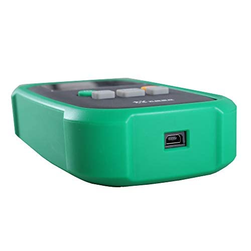 Digital Gauss Meter Tesla Tester Gaussmeter with Range 200mT to 2000mT Max Calibration Field 2400mT 5% Accuracy Hall Probe