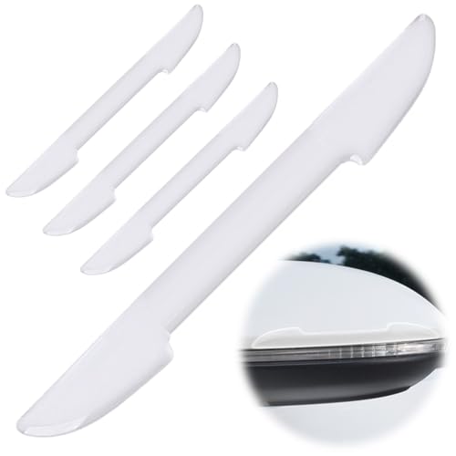 4 pezzi trasparente porta bordo protettore paraurti adesivo auto collisione Protector Può essere utilizzato in varie auto