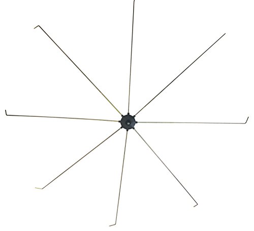 Advantek Pet Gazebo Replacement Umbrella Style Roof Frame, 4ft (Small)