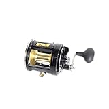  Moulinet de pêche spécial pour la pêche en Haute mer Roue de pêche à la traîne Grande Roue de Tambour Roue de pêche de Jeu en Plein air