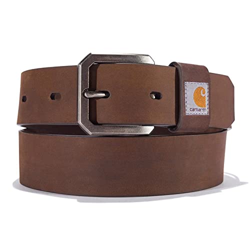 Carhartt Men's A0005502 Saddle Leather Belt - 46 - Carhartt Brown