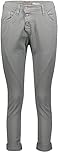 Please Damen Hose Boyfriend mit normaler Bundhöhe im 5-Pocket Style mit Kontrastnähten. Mit Knopfleiste zum Schließen.