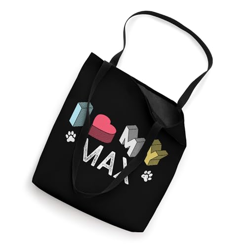 Bolsa Tote para Amantes de Mascotas con Nombre Personalizado miniatura 2