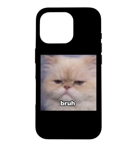 �ʔ����y���V���L�̎q�L���uBruh�v�ƌ����ڂ₯���ʐ^�~�[�� �X�}�z�P�[�X iPhone 16 Pro �p