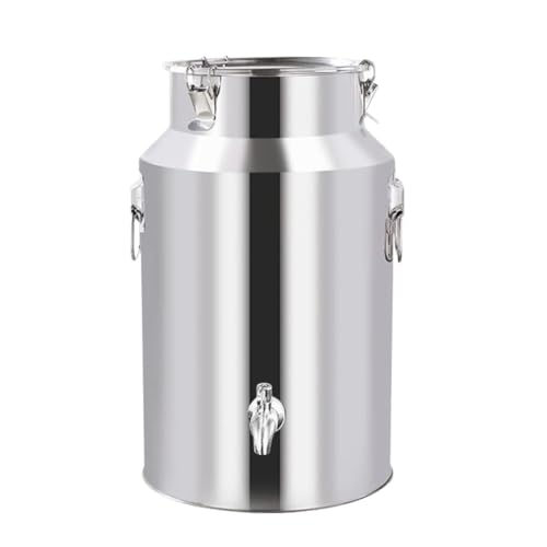Seau à vin en acier inoxydable, pot à lait hermétique et pichet de transport pour liquide