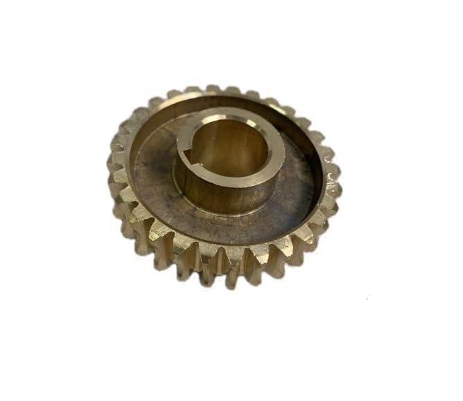 Ingranaggio Compatibile per Motozappa Motocoltivatore 52cc a 63cc Amc Shuster Oxford Brotek Ieto Ama Oxford Import, Ricambio Vite senza Fine per zappetta