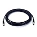 M8 3-Pin Male to Female Connector Cable, A-Coded Straight Circular Industrial Molded Cable, IP67 Waterproof Unshielded PVC Wire, 60V 3A AC/DC, AWG24