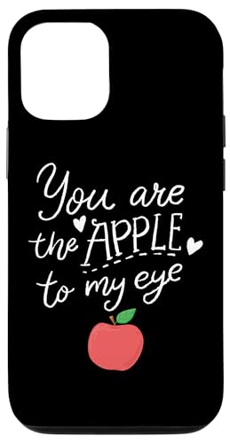 Fruit Apple Eye Love Romantic Lovely Gift Idea Apple of eye �X�}�z�P�[�X iPhone 12/12 Pro �p