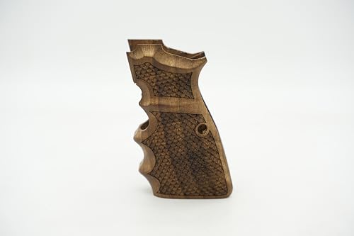 Deep Grips Marca Browning High Power MK3 MK I II III compatible con mangos de nogal con soporte para los dedos