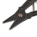 Barebones Herb Harvest and Strip Tool - Stainless Steel with Copper Accents - Your All-in-One Culinary Companion (Tumbled Black)