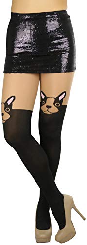 Image of ToBeInStyle Women's Cute Thigh High Printed Character Tights