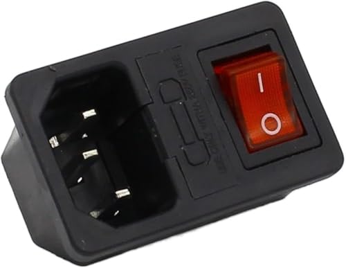 Interrupteur à bascule 10A avec fusible intégré pour sécuriser l'alimentation électrique